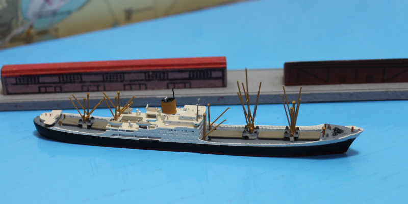 Passenger freighter "Schwabenstein" NDL (1 p.) GER 1954 Mercator M 912